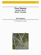 Four Dances : For Flute Quartet.