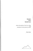 Sextet and Sextet (A) : For Clarinet, Alto Sax, French Horn and Strings (1981).