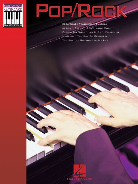 Pop Rock : Note-For-Note Keyboard transcriptions.