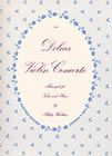 Concerto : For Violin and Orchestra - Piano reduction.