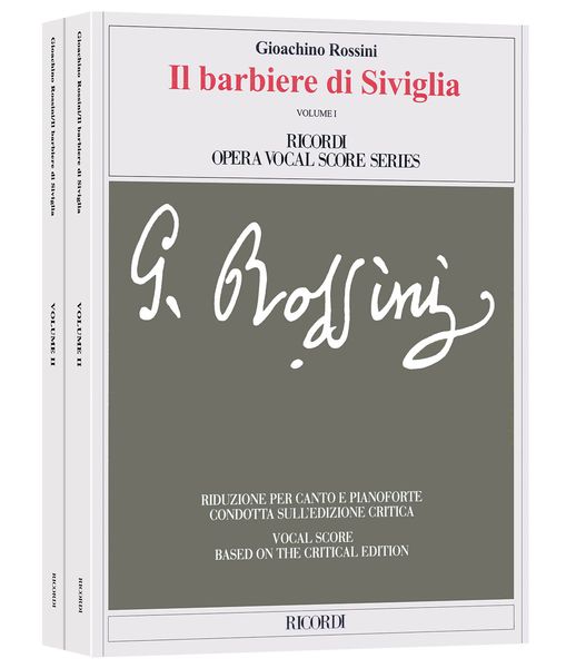 Il Barbiere Di Siviglia / edited by Alberto Zedda.