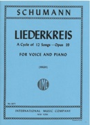 Liederkreis, Op. 39 - A Cycle Of 12 Songs : For High Voice and Piano.