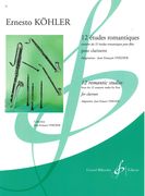 12 Etudes Romantiques : Pour Clarinette.