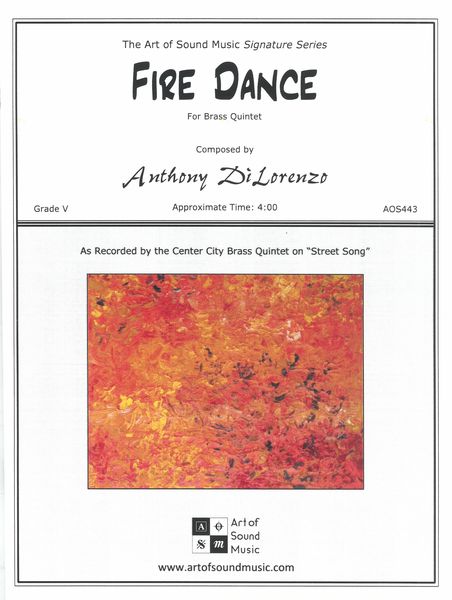 Fire Dance : For Brass Quintet.