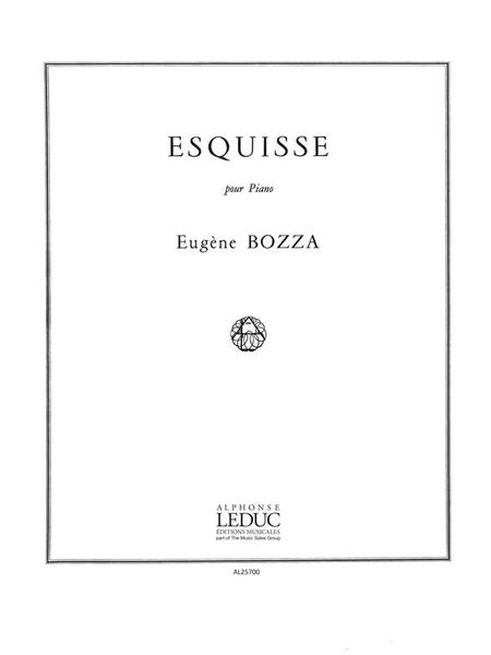 Esquisse : For Piano Four-Hands.