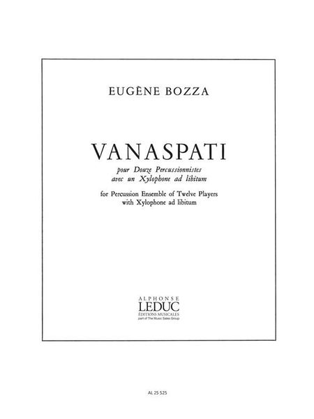 Vanaspati : For Percussion.