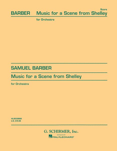 Music For A Scene From Shelley : For Orchestra, Op. 7.