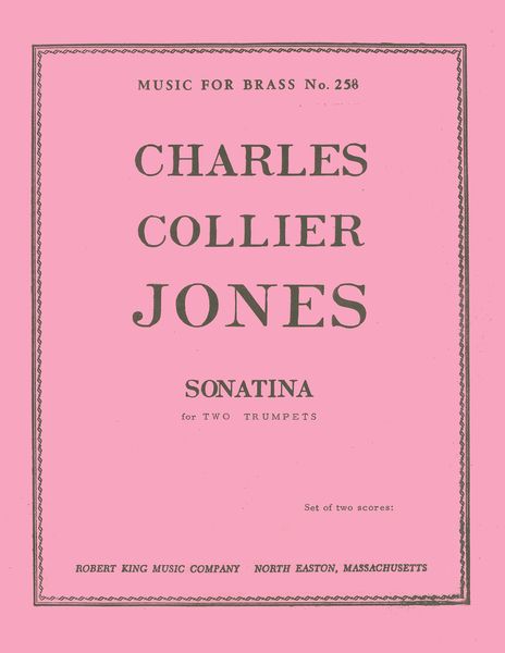 Sonatina : For Two Trumpets No. 258.