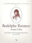 Sonate C-Dur : Für Violine und Violoncello.