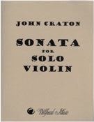 Sonata : For Solo Violin / edited by Ljubomir Velickovic.