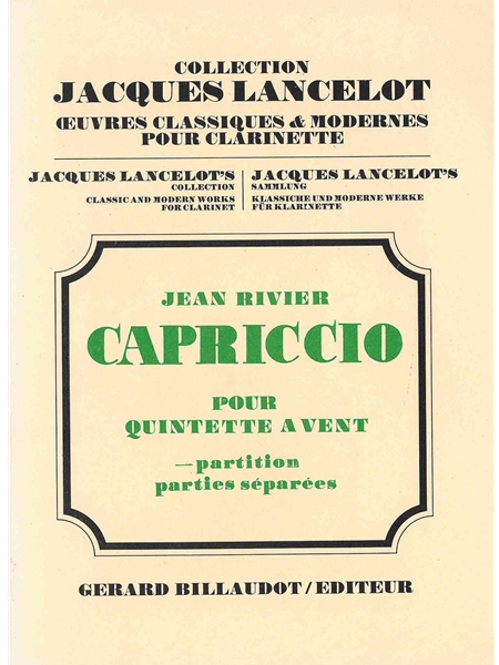 Capriccio : For Wind Quintet.