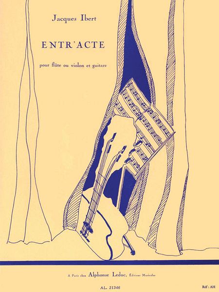 Entr'acte : Pour Flute Ou Violin Et Guitare.