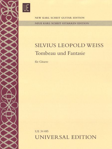 Tombeau und Fantasie : Für Gitarre.