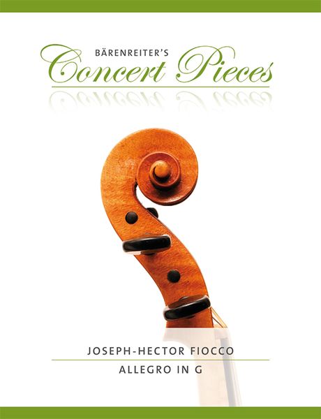 Allegro In G : For Violin and Piano / edited by Kurt Sassmannshaus.