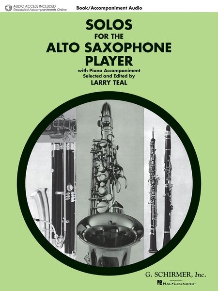 Solos For The Alto Saxophone Player With Piano Accompaniment / Ed. Larry Teal.