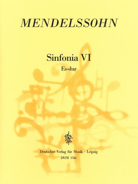 Sinfonia VI In E Flat Major / edited by Hellmuth Christian Wolff.
