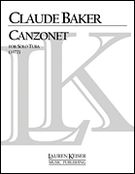 Canzonet : For Tuba Solo.