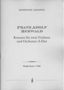 Konzert : Für Zwei Violinen und Orchester A-Dur.