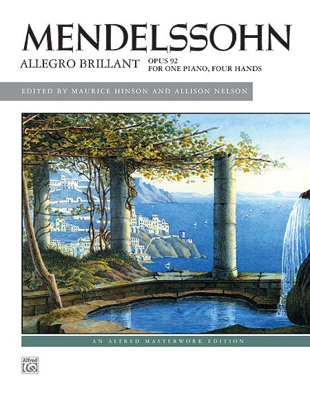 Allegro Brillant, Op. 92 : For One Piano, Four Hands / edited by Maurice Hinson and Allison Nelson.
