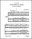 Concerto In B Flat Major, Op. 29 : For Piano & Orchestra / 2 Piano reduction.