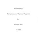 Variations On A Theme Of Paganini, Op. 119a : For Trumpet Solo (2004).