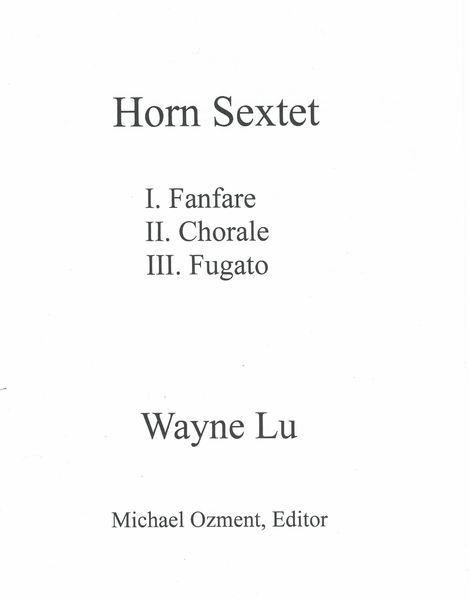 Horn Sextet.
