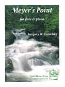 Meyer's Point : For Flute and Piano (1995).