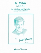 G Whiz : For 2 Violins and Marimba Or Violin, Viola and Marimba.