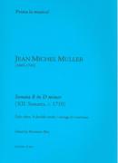 Sonata 8 In D Minor : For Solo Oboe, 4 Double Reeds/Strings and Continuo / Ed. Marianne Pfau.