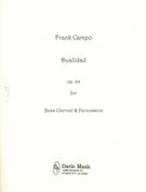 Dualidad, Op. 44 : For Bass Clarinet and Percussion (1972).