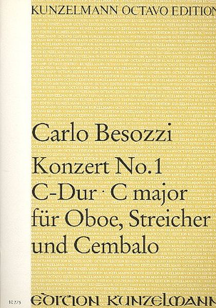 Concerto For Oboe, Strings and Cembalo, No. 1 In C Major / Ed. by Jan Adamus.