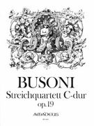 Quartet : For Two Violins, Viola and Violoncello, Op. 19.