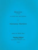 Miserere (Psalm 51) : For SATB Choir and Continuo (1768) / edited by Shirley Bean.
