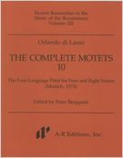 Four-Language Print For Four and Eight Voices (Munich, 1573).