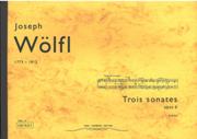 Trois Sonates, Op. 6 : For Piano.