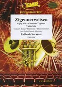 Zigeunerweisen : For Violin Solo and Concert Band / arranged by John G. Mortimer.