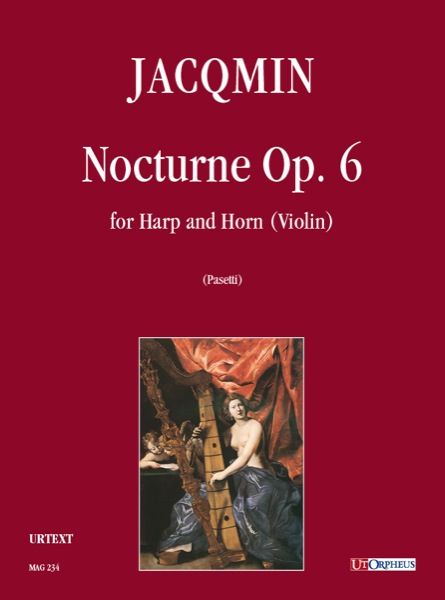 Nocturne, Op. 6 : For Harp and Horn (Violin) / edited by Anna Pasetti.