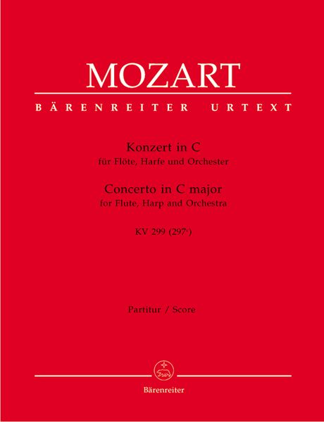 Concerto In C Major, K. 299 (297c) : For Flute, Harp and Orchestra / Ed. Franz Giegling.