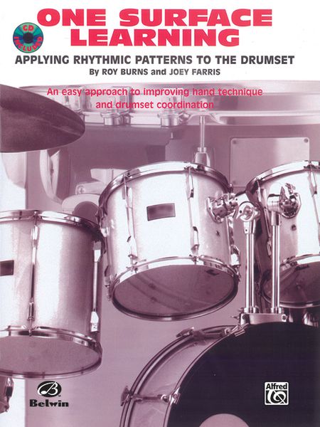 One-Surface Learning : Applying Rhythmic Patterns To The Drumset.