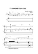 Saxophone Concerto : reduction For Saxophone and Piano.