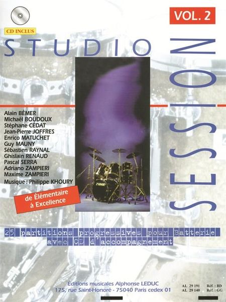 Studio Session : Elementaire 1 A Excellence.