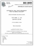 Hoe-Down : For Jazz Band / arranged by Oliver Nelson.