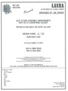 Laura : For Jazz Band / arranged by Joe Lippman.