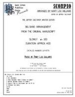 Scorpio : For Jazz Band / arranged by Mary Lou Williams.