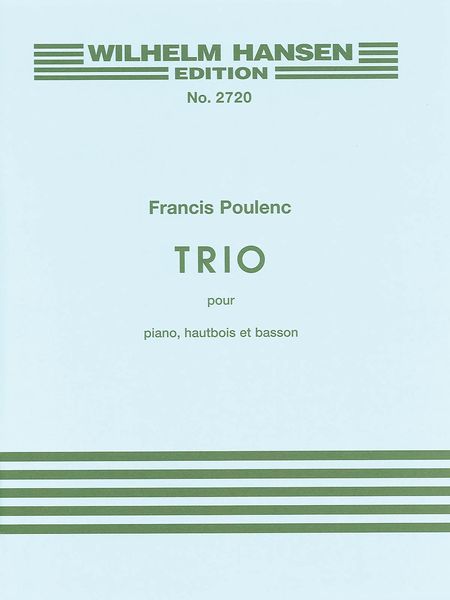 Trio : For Oboe, Bassoon And Piano.