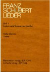 Songs, Vol. 3 : Lyrics by Goethe - High Voice.