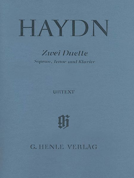 Two Duets : Soprano, Tenor, and Piano.