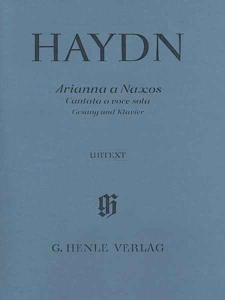 Arianna A Naxos : Cantata For Voice and Piano.