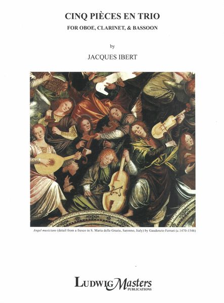 Cinq Pieces En Trio : For Oboe, Clarinet and Bassoon.