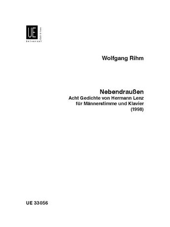 Nebendraussen : For Baritone and Piano.
